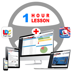 1 hour driving lesson